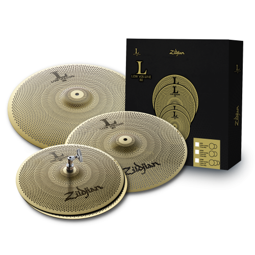 Zildjian Low Volume Set LV468 zestaw talerzy 14" 16" 18''