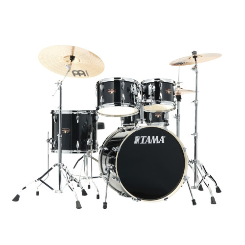 TAMA Imperialstar 20" Hairline Black + MEINL HCS set