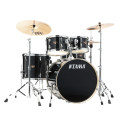 Tama - perkusja Imperialstar 22" IP52KH6W Hairline Black + talerze Meinl