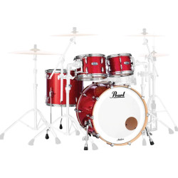 Pearl Masters Maple Complete Shellpack 22" Inferno Red