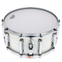 Pearl - werbel Masters Maple Gum 14''x6.5'' kol. Silver White Swirl - NOS