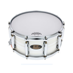 Pearl - werbel Masters Maple Gum 14''x6.5'' kol. Silver White Swirl - NOS