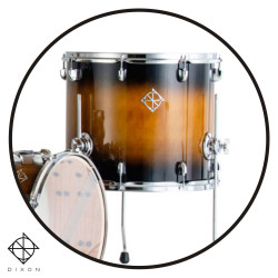 Dixon Fuse Maple Floortom 14"x12" kol. Brown Burst