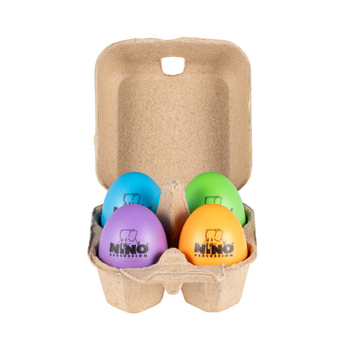 NINO Percussion Egg Shaker Box - 4 pcs / Zestaw Shaker&oacute;w
