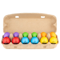 NINO Percussion Egg Shaker Box - 12 pcs / Zestaw Shaker&oacute;w