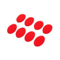 SKY Music - żelki tłumiące SkyGel Volcano Red 8 szt.