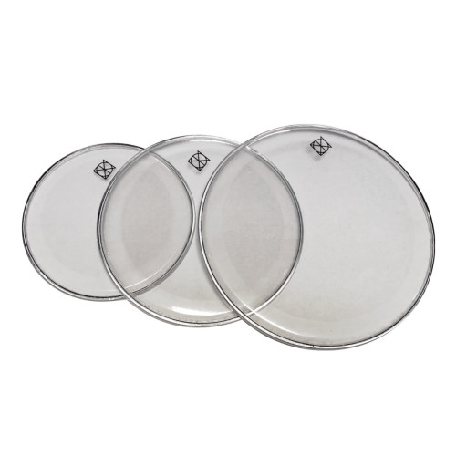 Dixon - Tompack Fusion naciągi podw&oacute;jne Clear 10" 12" 14"