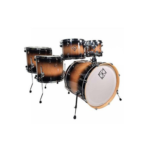 Dixon Fuse Maple 22" Rock Shellset kol. Black Burst
