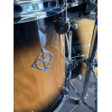 Dixon Fuse Maple 22" Rock Shellset kol. Black Burst