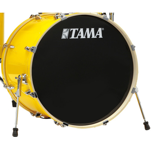 Tama - Bassdrum Imperialstar 22"x18" Electric Yellow /Bl. Nickel