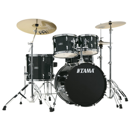 TAMA Stagestar 20" Black Night Sparkle + talerze Meinl BCS 14" 16" 20"