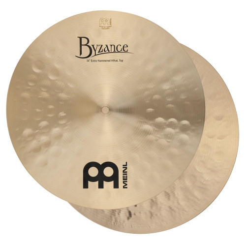 Meinl Byzance Traditional Extra Hammered Hi-Hat 14" 