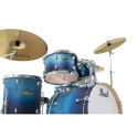 Pearl Export Lacquer 20" Azure Day Break + Sabian SBR set