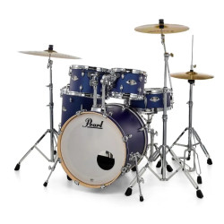Pearl Export Lacquer 20" Indigo Night + Sabian SBR set