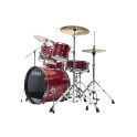TAMA Stagestar 20" Candy Red Sparkle + talerze Meinl BCS 14" 16" 20"