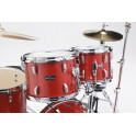 TAMA Stagestar 20" Candy Red Sparkle + talerze Meinl BCS 14" 16" 20"