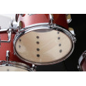 TAMA Stagestar 20" Candy Red Sparkle + talerze Meinl BCS 14" 16" 20"