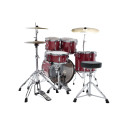 TAMA Stagestar 20" Candy Red Sparkle + talerze Meinl BCS 14" 16" 20"