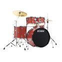 TAMA Stagestar 22" Candy Red Sparkle + hardware + talerze MEINL BCS