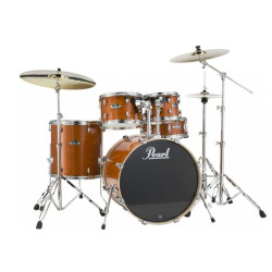 Pearl Export Lacquer Fusion 22" + hardware 830 kol. Honey Amber