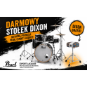 Pearl Export Lacquer Fusion Plus 22" + hardware 830 kol. Smoke Black