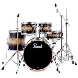 Pearl Export Lacquer Fusion 22" + hardware 830 kol. Nightshade