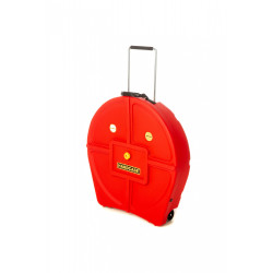 Hardcase - Case 22'' na 9 talerzy - HNP9CYM22 czerwony