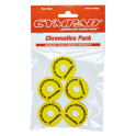 Cympad - Chromatics cs15/5-Yellow/ podkładki do talerzy 5-pack