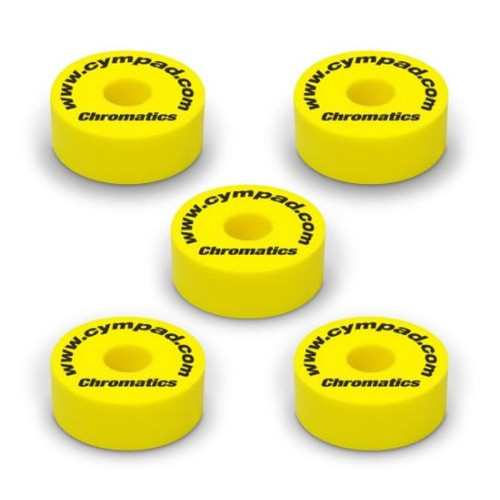 Cympad - Chromatics cs15/5 Yellow / podkładki do talerzy 5-pack
