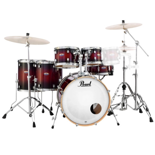 Pearl - Decade Maple z 2 Floortomami DMP926S - Gloss Deep Red Burst