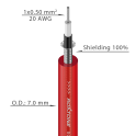 Roxtone - kabel instrumentalny jack-jack TGJJ100L5 TRD