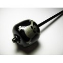 Bijak drewniany 778R/T69 Black/Skull