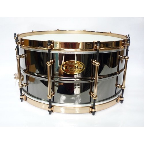WorldMax - werbel Vintage Classic Brass ''Black Dawg'' 14''x6.5" Gold