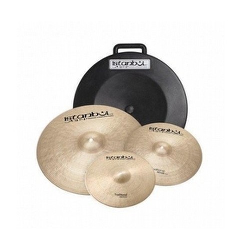 Istanbul Agop - zestaw talerzy Traditional Set 14'' 16'' 20'' + CASE 