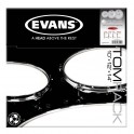 Evans - naciągi EC2S Clear TomPack Fusion 10'' 12'' 14''