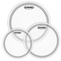 Evans - naciągi EC2S Coated TomPack Fusion zestaw 10'' 12'' 14'
