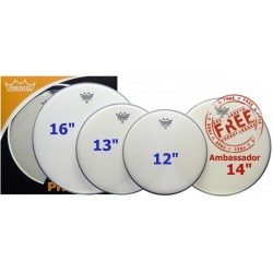 Remo - naciągi Emperor coated Pro-Pack 12 13 16 + Ambassador 14"