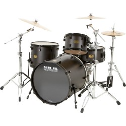 Pork Pie - perkusja Little Squealer Shellset - Satin Black